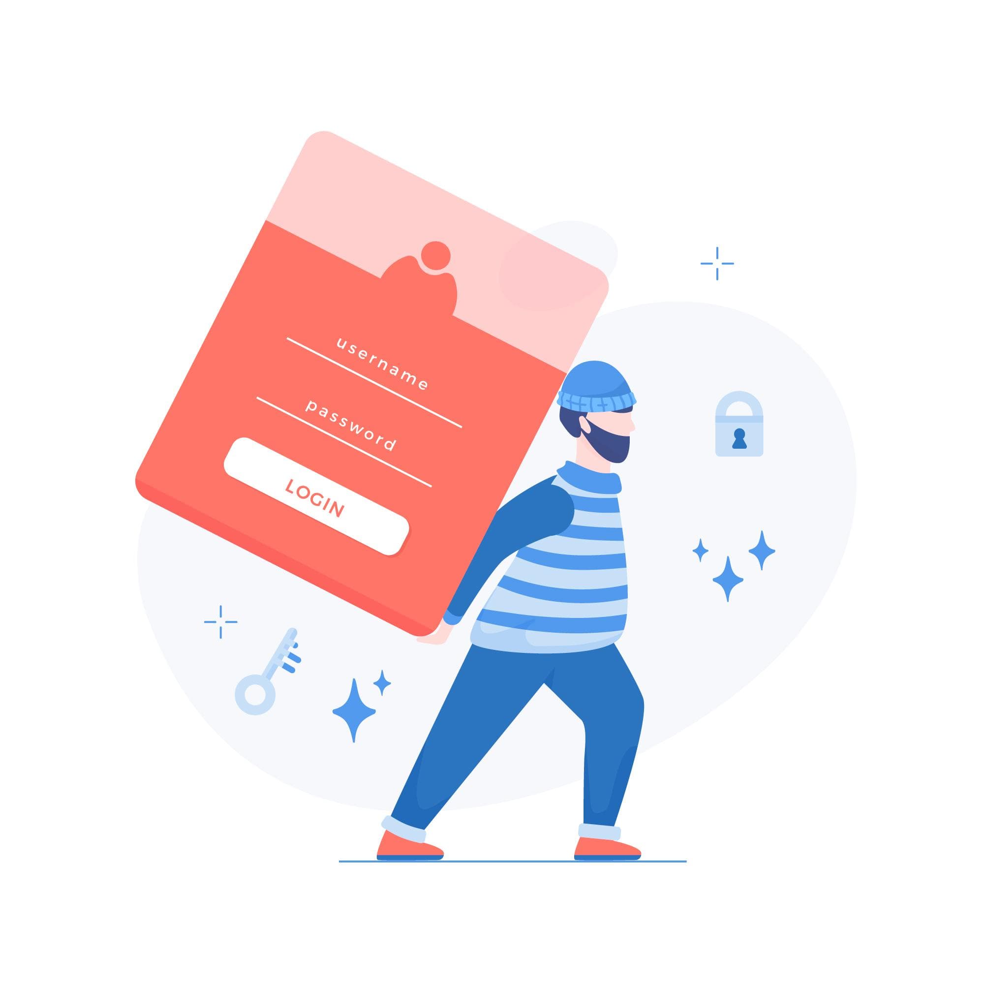 login illustration